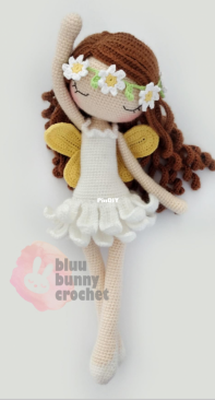 Bluu Bunny Crochet - Renata Volent - Fairies - Mila Doll