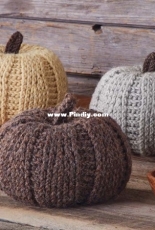 Mary Maxim Rustic Pumpkins