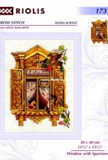 Riolis 1731 - Window With Sparrows