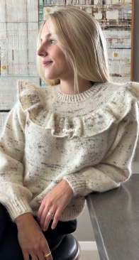 Frill Me Rib Sweater by NORgardknitters