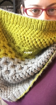Now Here Then There Cowl by Tamar Daskin-Free