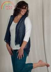 Swing Vest & Capri Pants - Roberta Platt (Claudia Hand Painted Yarns)