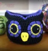 Bowtykes - Briana Olsen - Owl Basket