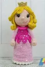 One and Two Company- Carolina Guzman - Princess Rose Amigurumi