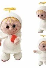 Little Owls Hut - Galina Stelmakhova -  Doll in an Angel outfit
