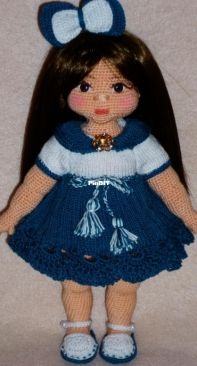 Olesya Kalmykova - Олеся Калмыкова - Alya Doll 25 cm - Кукла Аля- Russian