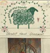 Ewe & Eye & Friends EEF278 Blanket Heart Ornament