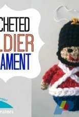 Five Little Mosnters- Erica Dietz- Soldier Ornament-Free