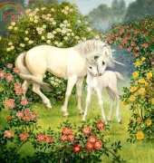 HAED HAERS 011 Unicorn Mother and Foal by Ruth Sanderson