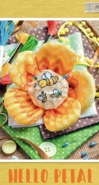 Hello Petal by Durene Jones from Cross Stitcher 336 PCS + XSD