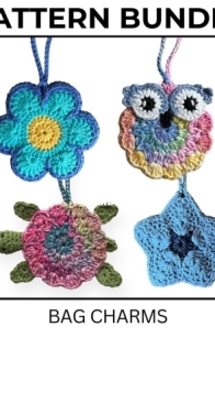 Oh Me Oh My Crochet Bag Charms