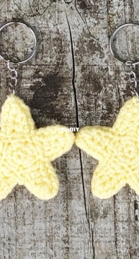 Crochet at Teris - Teri Hamilton - Star Keychain - Free