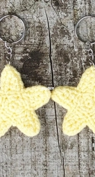 Crochet at Teris - Teri Hamilton - Star Keychain - Free