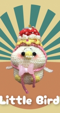 Little bird cupcake