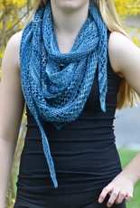 Pacific Lace Shawl by Undeniable Glitter- Alyssa free