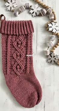 Marly Bird - Marlaina Bird and  Robyn Chachula - Stockbridge Cable Stocking