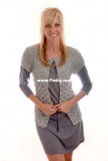Vinnis Colours - Brenda Grobler - 4CALBG002 - Cloudy Days Gilet - Free
