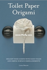 Toilet Paper Origami by Linda Wright