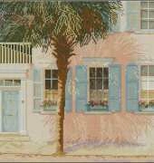 Barbara and  Cheryl L-14 Palm Shadows