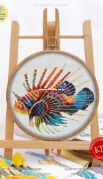 Awesome Pattern Studio C545 - Mandala Dragonfish PCS
