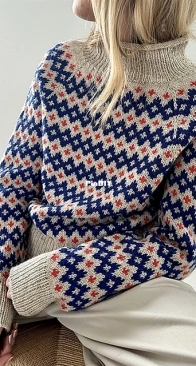 Inge Sweater by Lene Holme Samsøe - LeKnit