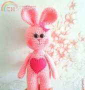 CosmonautLlama - AllSoCute - Seren - Bunny Amigurumi Crochet