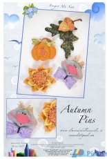 Autumn Pins - Forget Me Not - Ivana Lanciotti - Italian