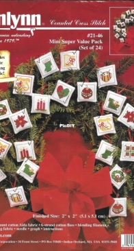 Janlynn - 21-46 - Mini Super Value Pack Christmas Ornaments