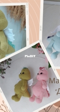 fairy for kids - Ekaterina Kamneva - Камнева Екатерина - Dragon toy - Игрушка Дракоша - Russian
