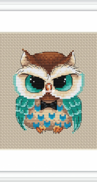 Bond, James Bond - Owl by Nadezhda Batishcheva
