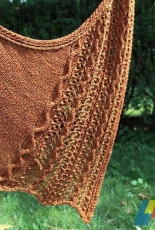 Falling-In-Love Shawl by Myla Vayner