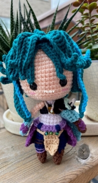 Just Feelings Crafts - Sandra Rivera - Xiao - Genshin Impact