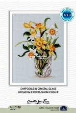 RTO C180 - Daffodils in Crystal Glass