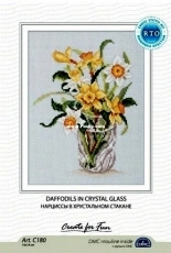 RTO C180 - Daffodils in Crystal Glass
