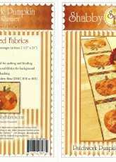 Shabby Fabrics - Patchwork Pumpkin Table Runner