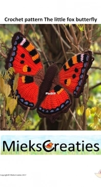 MieksCreaties - The little fox butterfly