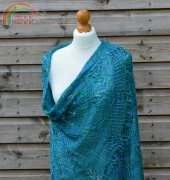 When The Flowers Bloom Shawl by Lily Go