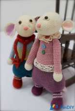 Fuzzpot Lane Designs - Laura Leonard - Herbie and Hetty Mouse- Spanish - Translated