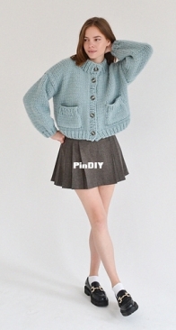 Teddy Cardigan - Viktorija Mineikyte - Vicky Knits