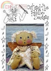 Cat and the Fiddle Designs-CF237-Moon Baby Angel
