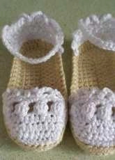 Patucos alpargatas. Baby shoes.