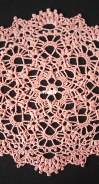 Nelly Klos - Maleficent Doily - English