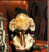 Collectible Santas All Through The House-Big Pocket Santa