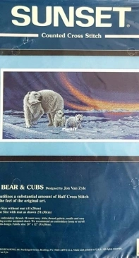 Dimensions Sunset 13648 - Polar Bear and Cubs