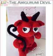 Fiber Doodles - K4TT - Lu the Valentine Devil