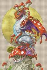 Mushroom Dragon by Nadezhda Kazarina