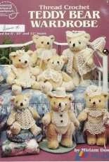 ASN - American School of Needlework 1112 - Miriam Dow - Thread Crochet Teddy Bear Wardrobe