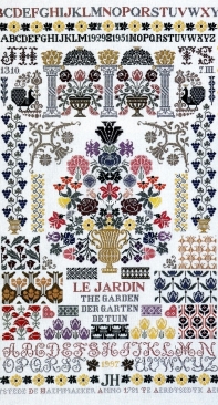 Jan Houtman JH20 - Merklap de Tuin PCS