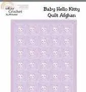 Baby Hello Kitty Quilt Afghan by oKay Crochet (Monarae)