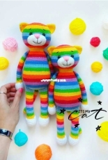 Lyudmila Orlova - Rainbow Cat - Persian - Translate